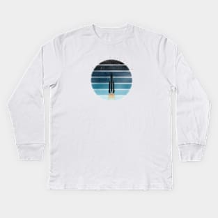 Sky is not the limit Kids Long Sleeve T-Shirt